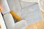 Atelier Del Sofa Kanyon - Sofá-Cama Esquinero Gris Claro